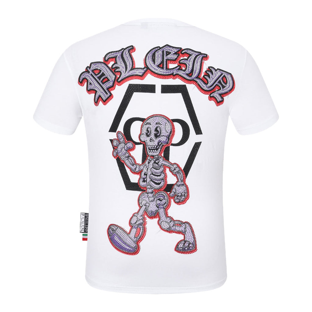 New T-shirt Back Skull