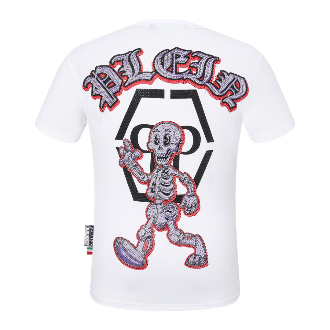 New T-shirt Back Skull