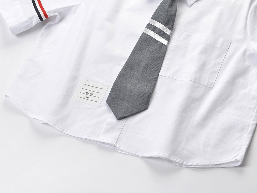 Women Tie Short Shirt