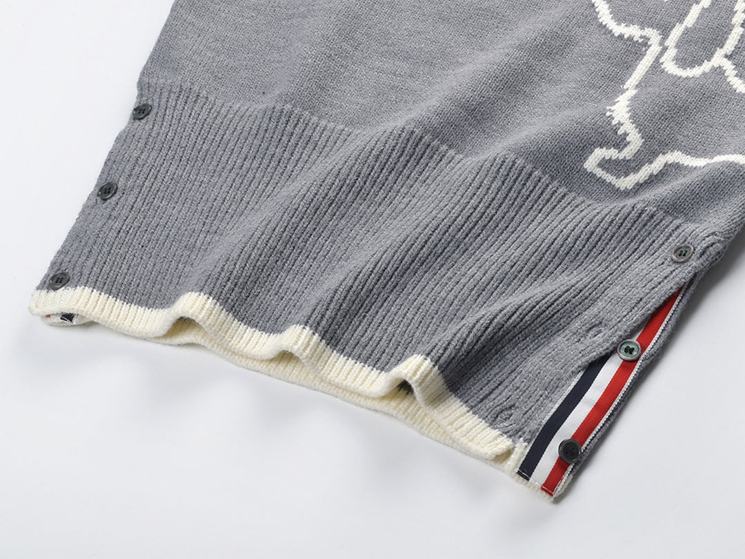4 Bars Puppy sweater