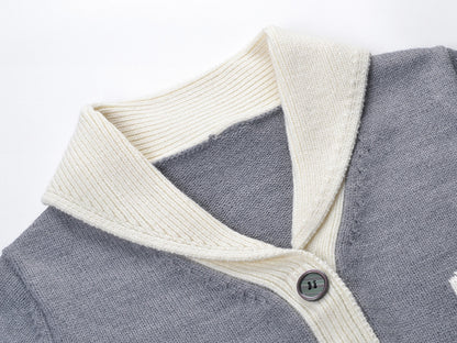 Women Puppy Knit Cardigan