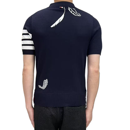 4 Bars Wool Polo shirt