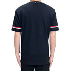 Double sleeve stripes Puppy T-shirt