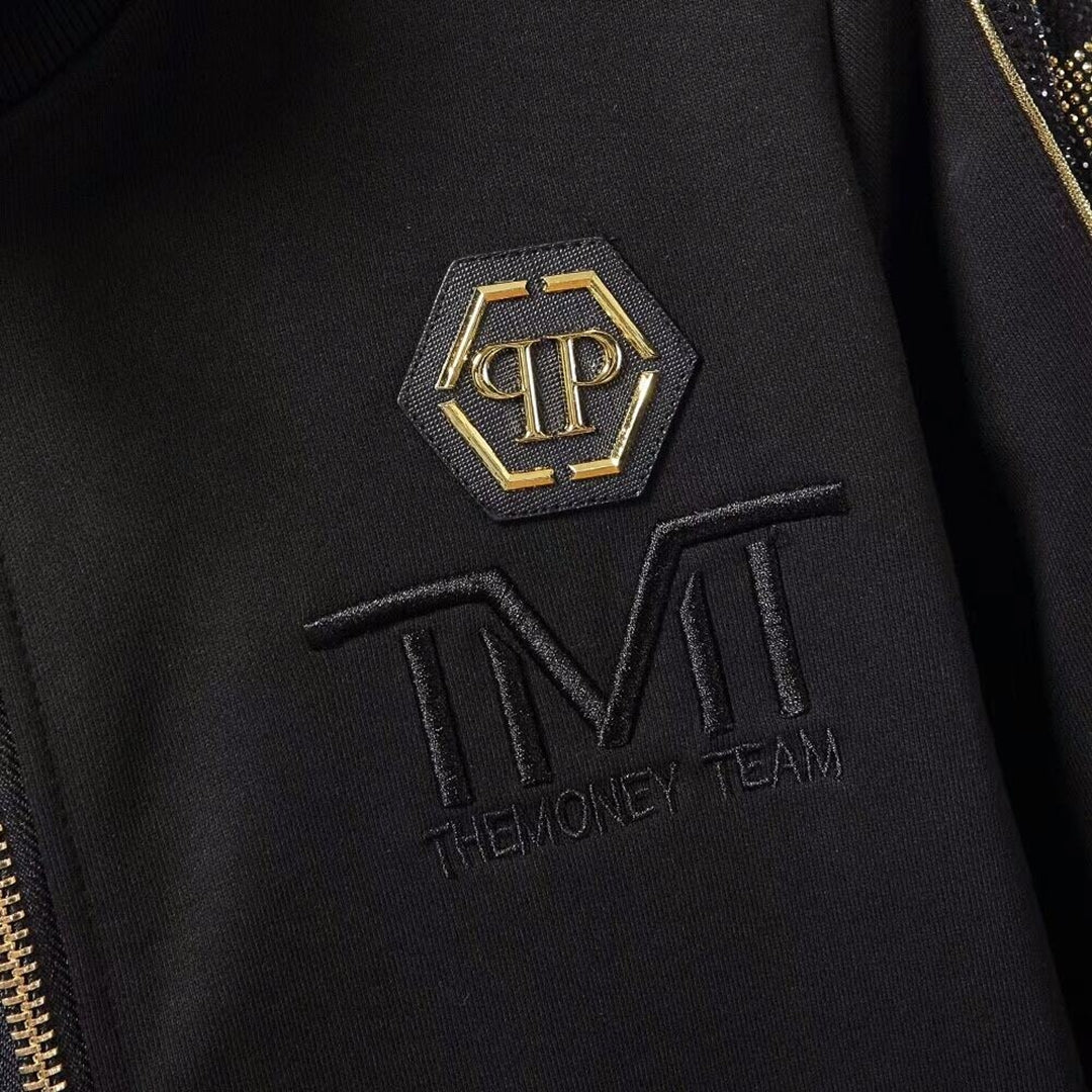 PP Skull Hoodie Jacket Suit