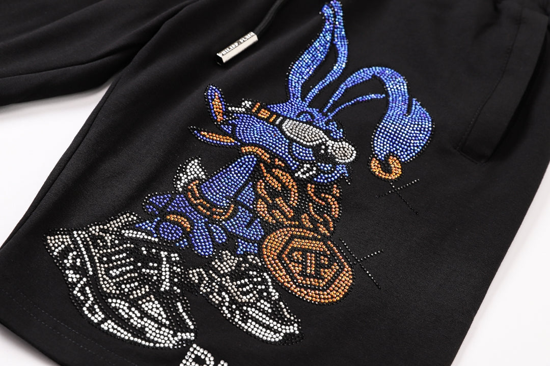 PP Rabbit T-shirt Shorts Suit