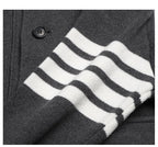 4 Bars wool coat jacket