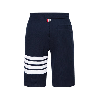 4 Bars Waffle Shorts