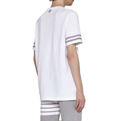 Double sleeve stripes T-shirt