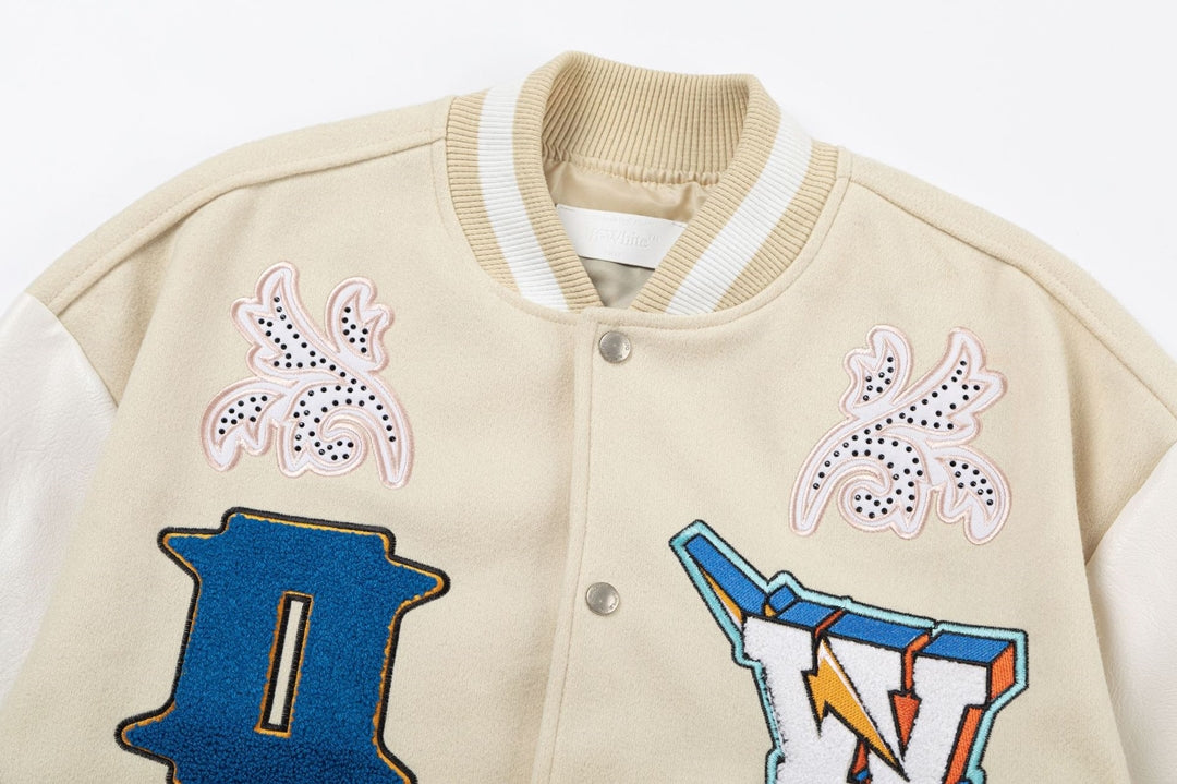 OFF Logo Jacket Coat