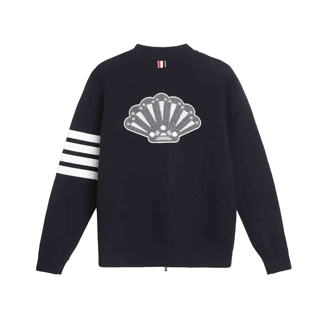 Shell Knitwear Coat