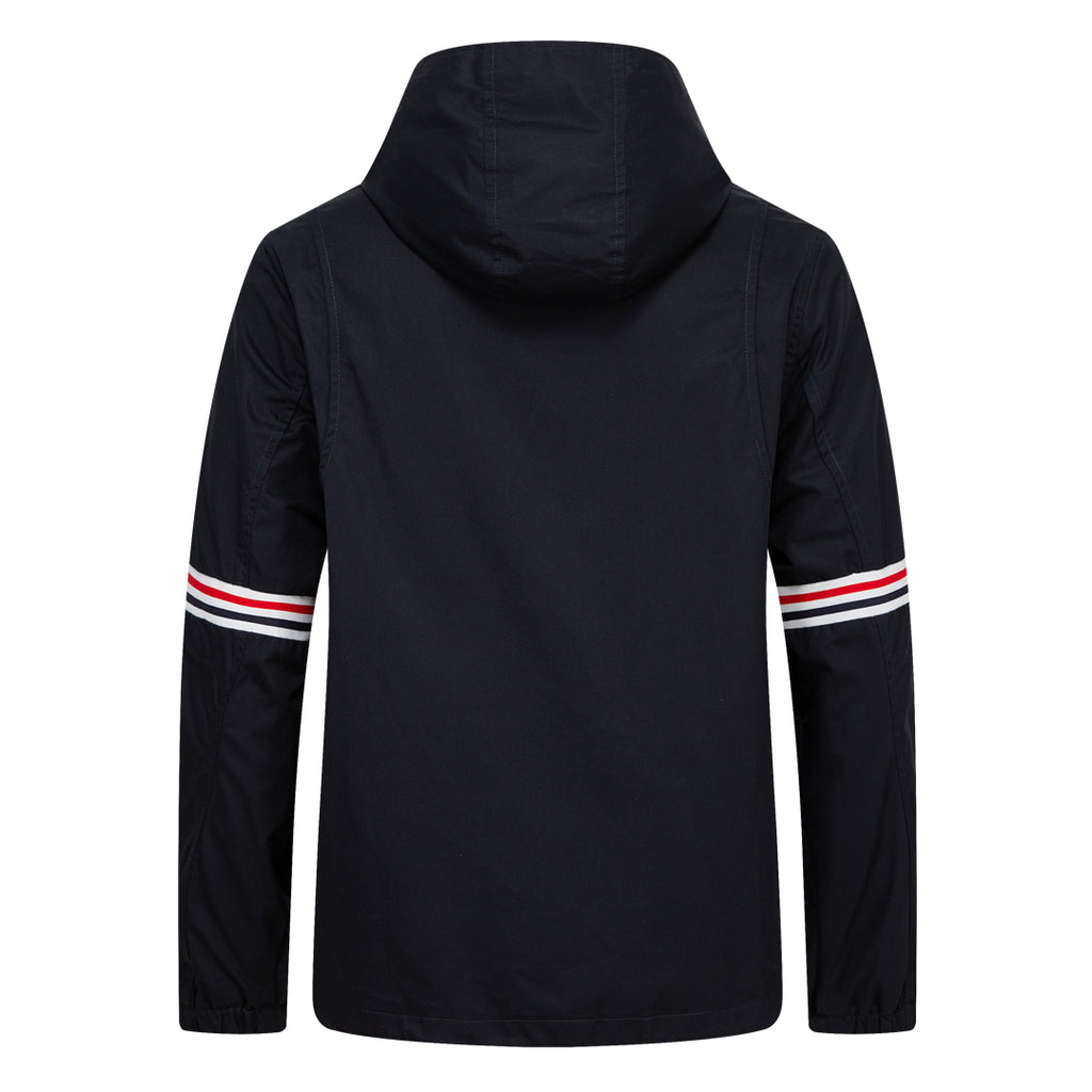Stripe Casual Jackets