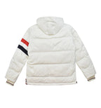 4 Bars hooded down jacket