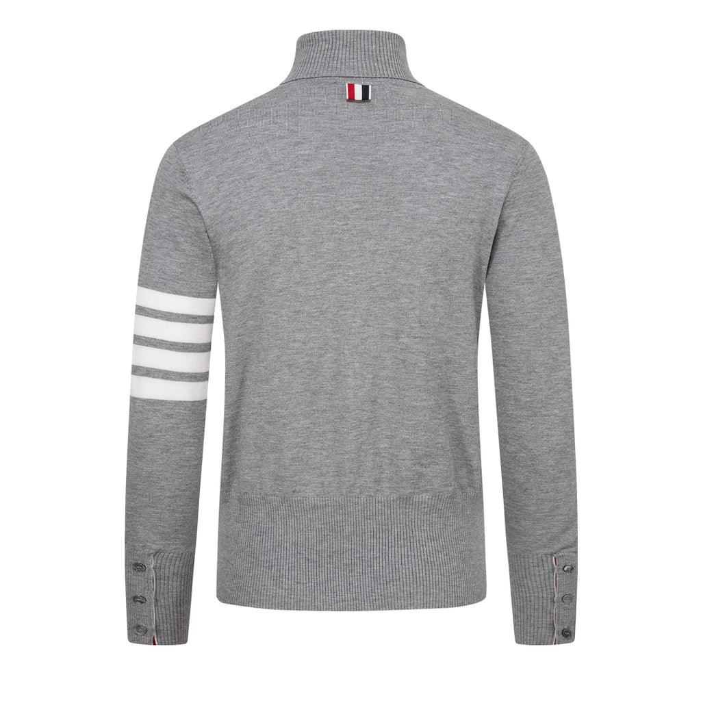4 Bars Turtleneck Sweater