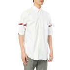 Double sleeve stripes Short shirt