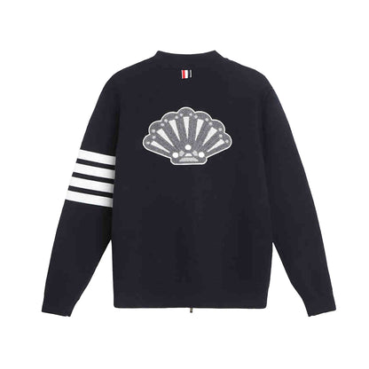 Shell Knitwear Coat
