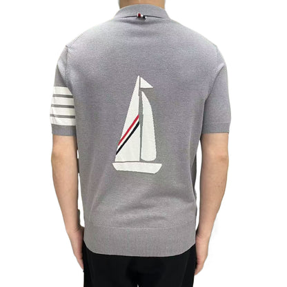 4 Bars Wool Polo shirt