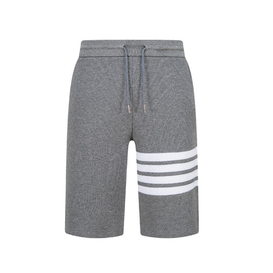 4 Bars Waffle Shorts