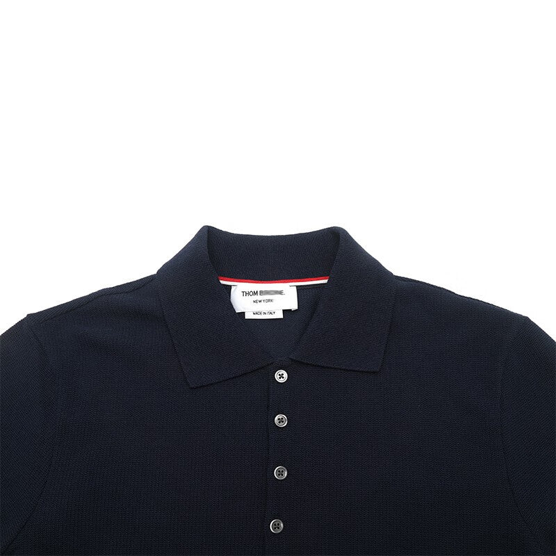Double sleeve stripes Polo shirt
