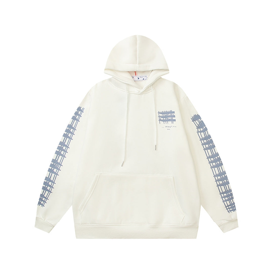OFF Logo Print Hoodie