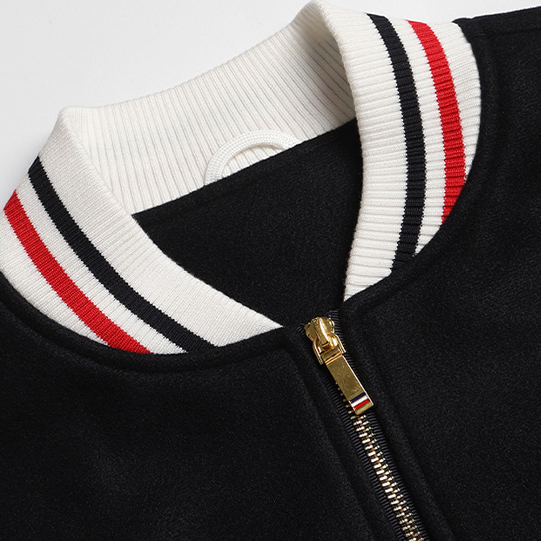 4 Bars Leather Jacket