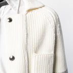 4 Bars Wool cardigan