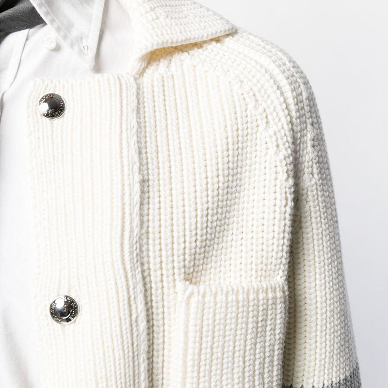 4 Bars Wool cardigan