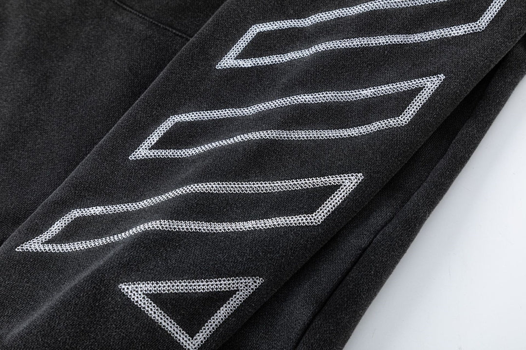 OFF Logo Print Hoodie