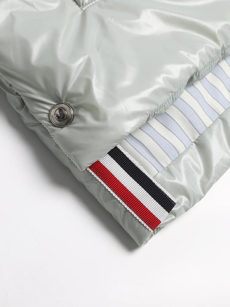 4 Bars Colorblock Down vest