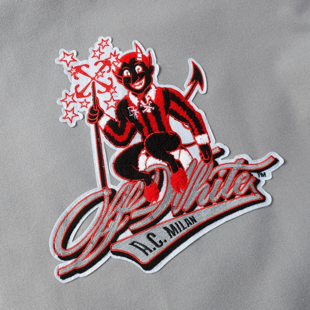 OFF Demon Print Jacket