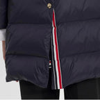 4 Bars Long hooded down jacket