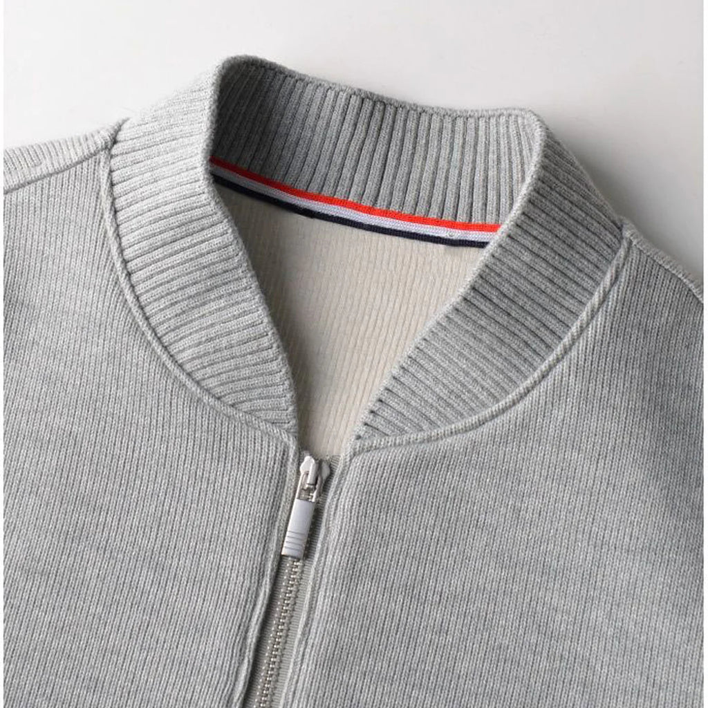 4 Bars sweater jacket