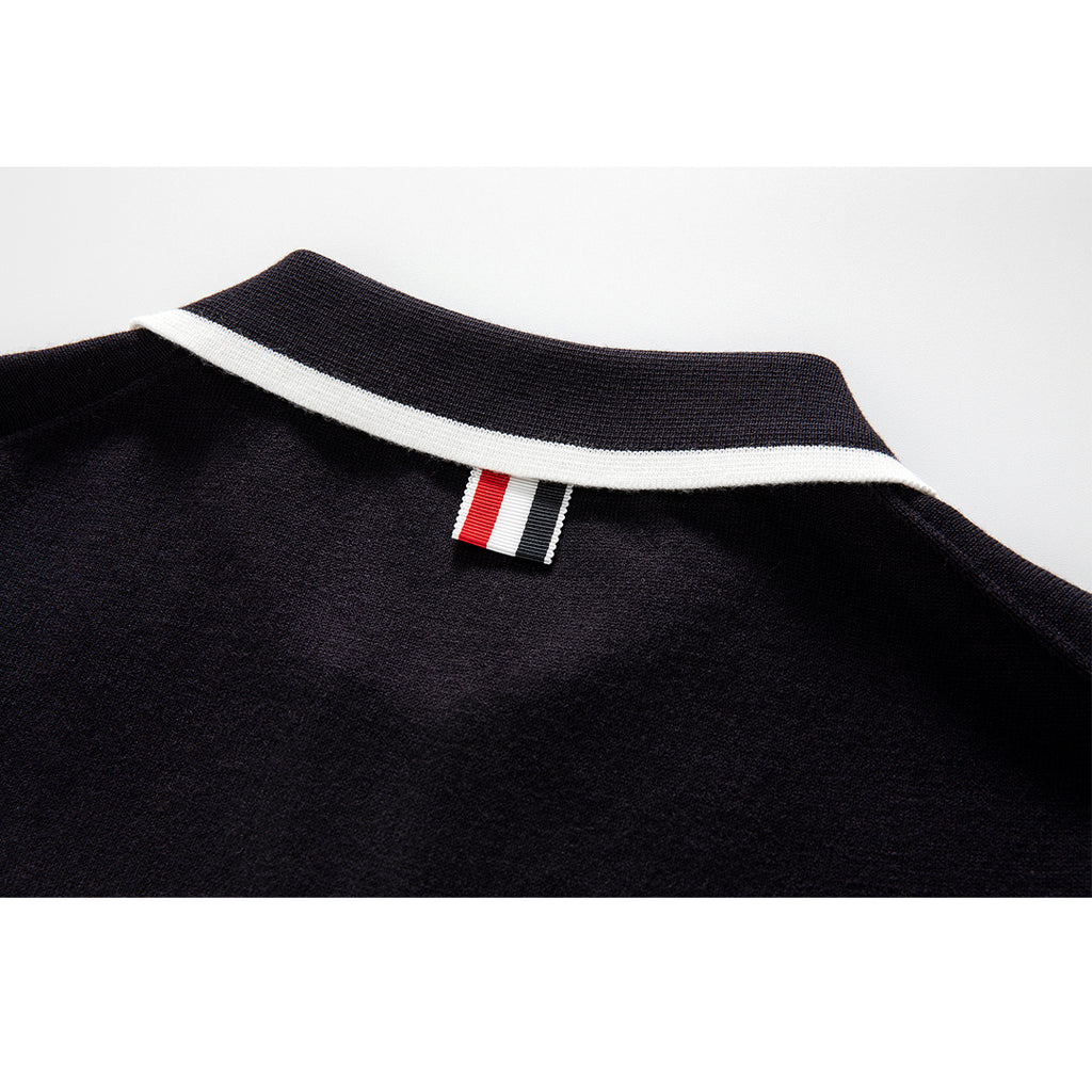 4 Bars Wool Polo shirt
