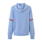 Women Knit Hooded Cardigan
