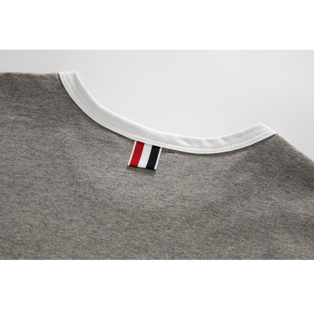 Solid color T-shirt