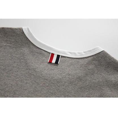 Solid color T-shirt