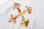OFF Logo Print Hoodie