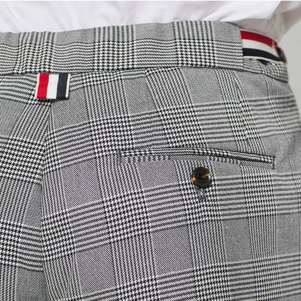 4 Bars plaid Casual pants