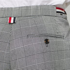 4 Bars plaid Casual pants