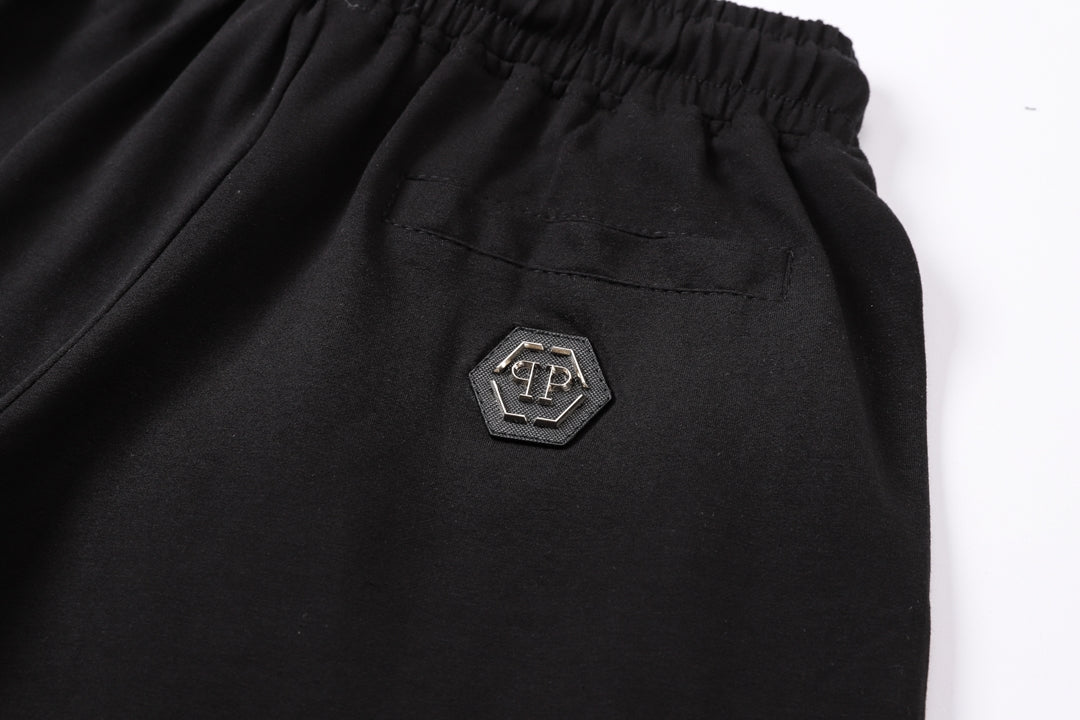 PP Skull T-shirt Shorts Suit