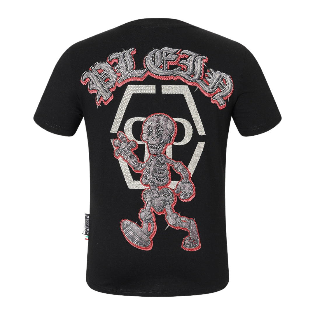 New T-shirt Back Skull