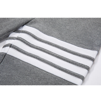 4 Bars Waffle Shorts