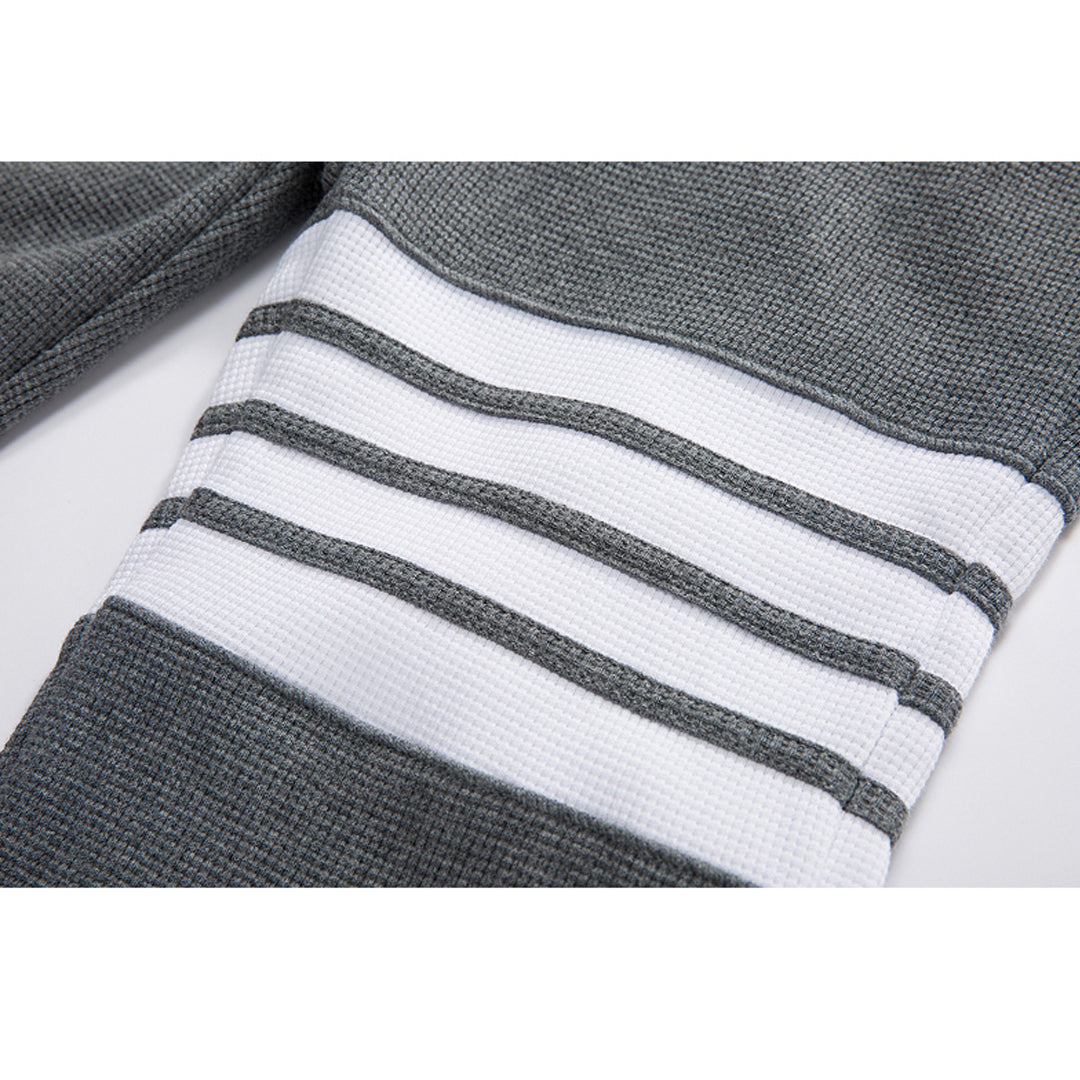 4 Bars Waffle Sweatpants