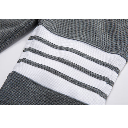 4 Bars Waffle Sweatpants