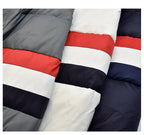 4 Bars hooded down jacket