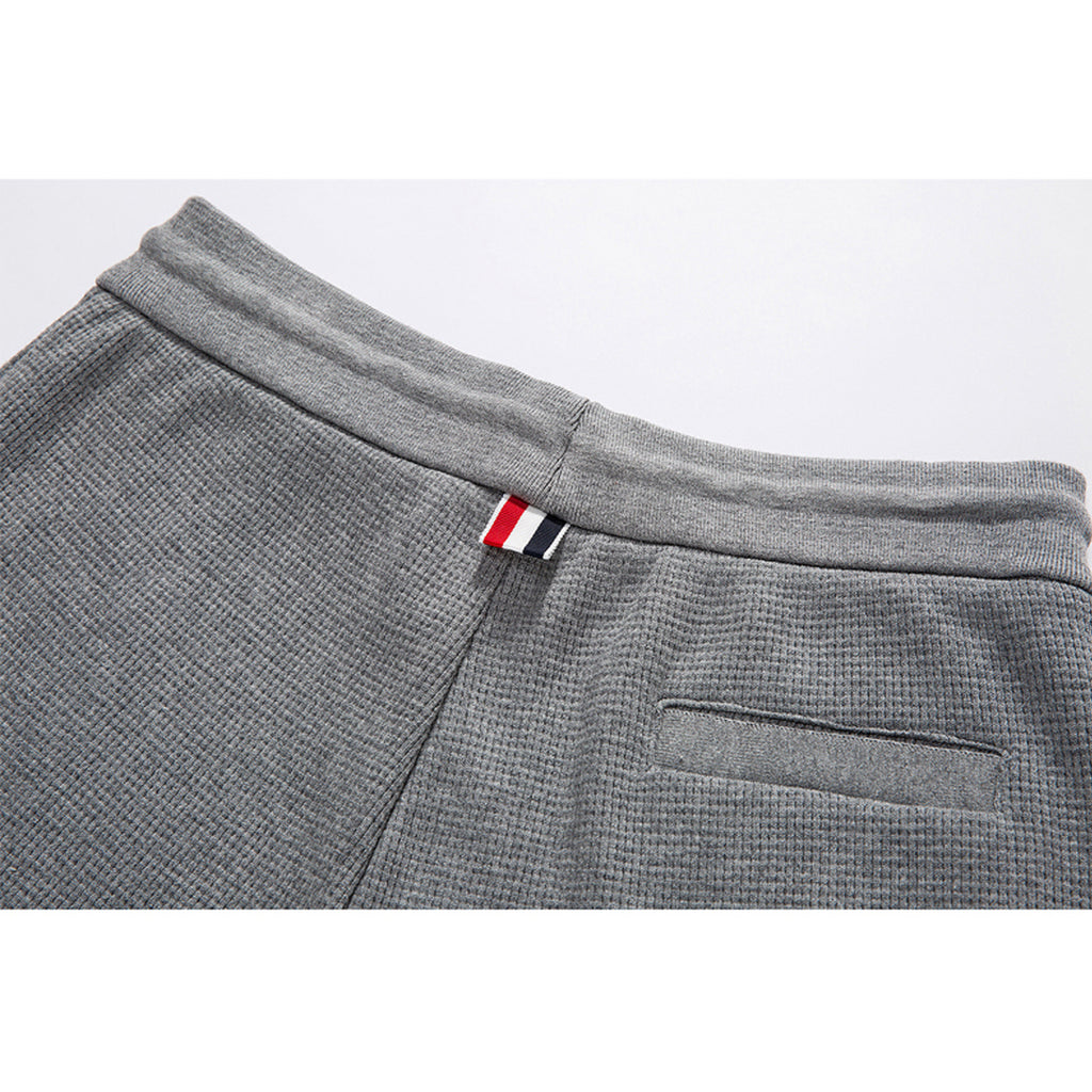 4 Bars Waffle Shorts