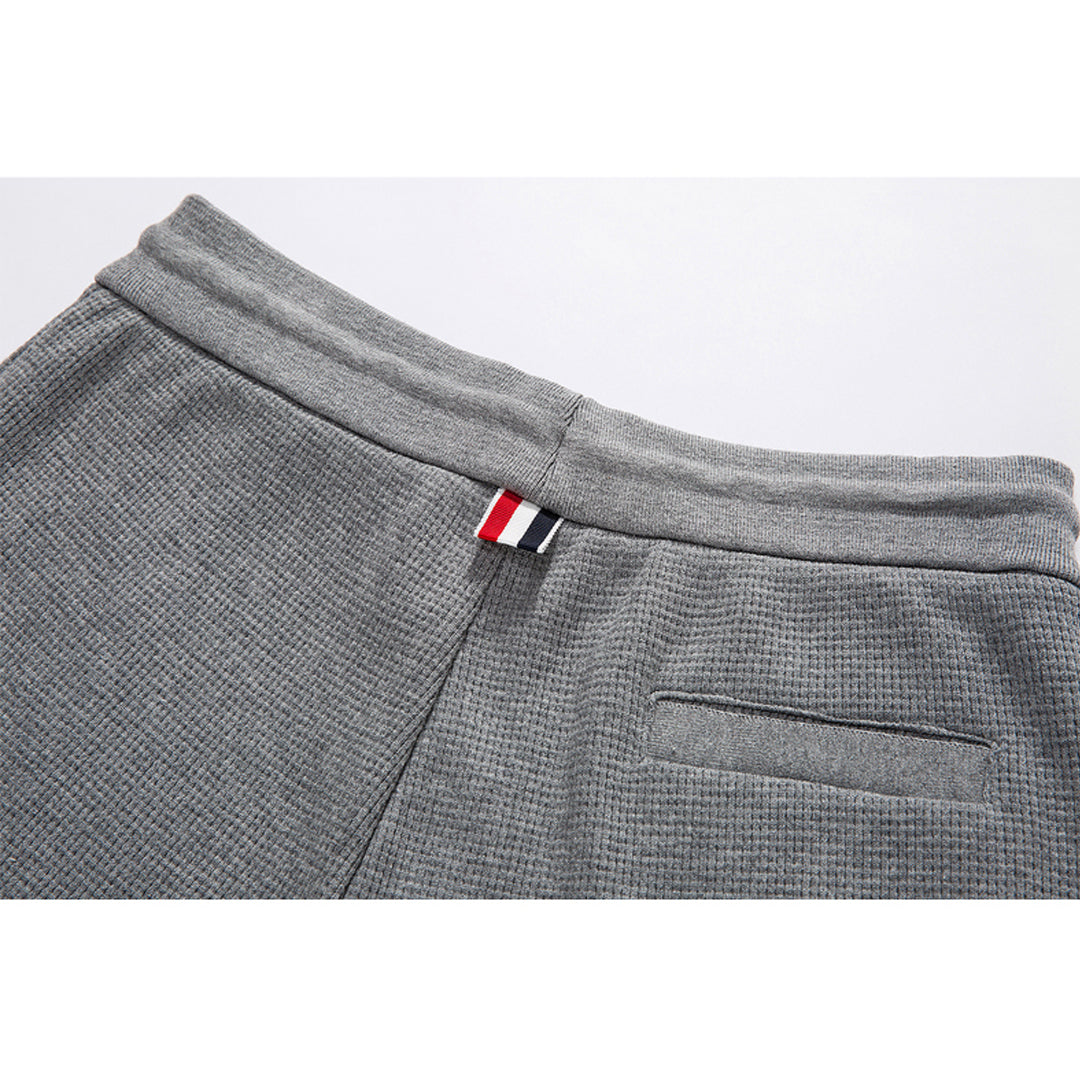 4 Bars Waffle Shorts