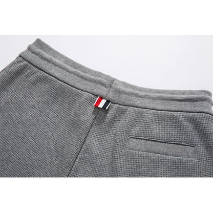 4 Bars Waffle Shorts