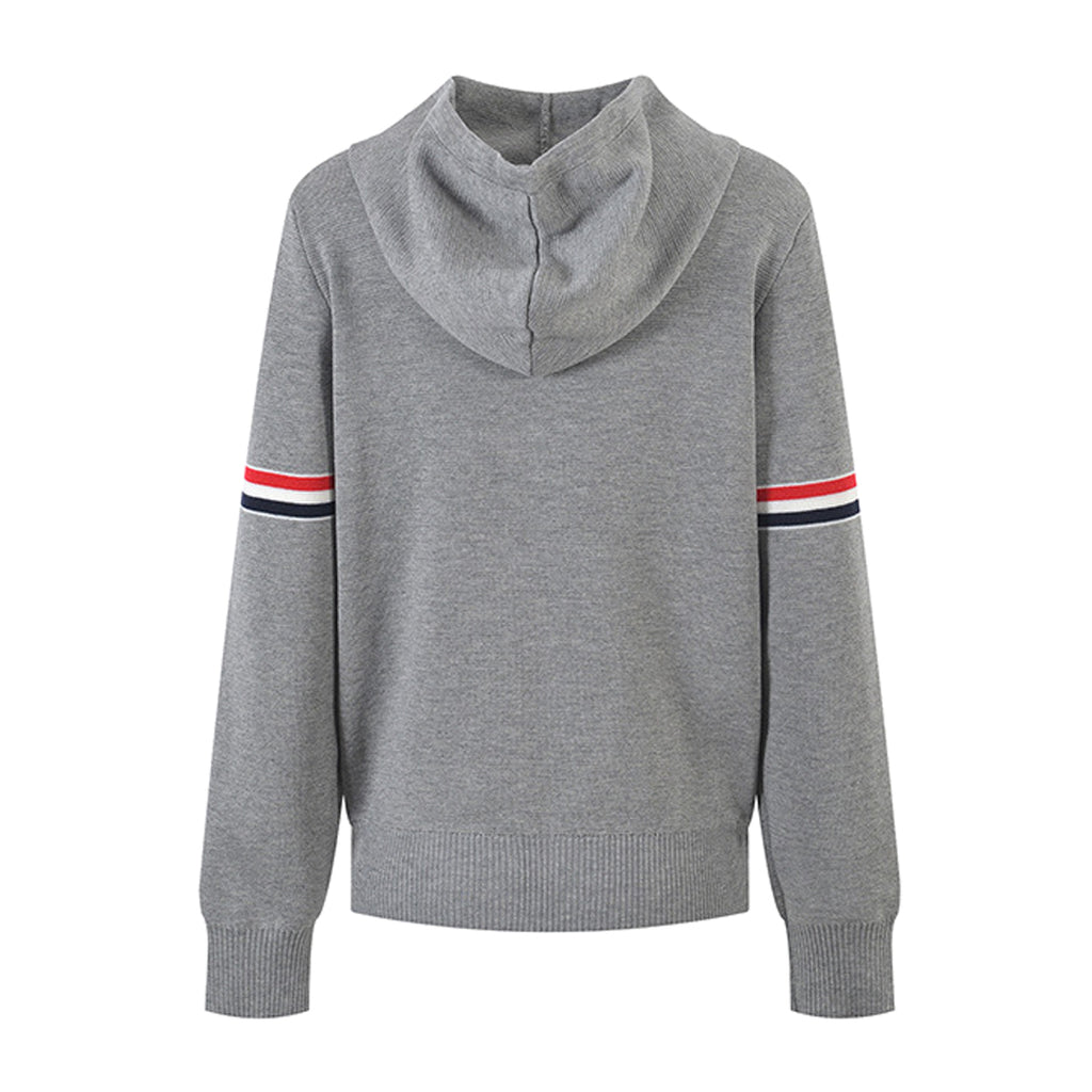 Women Knit Hooded Cardigan