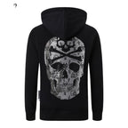 New Hoodie Back Skull