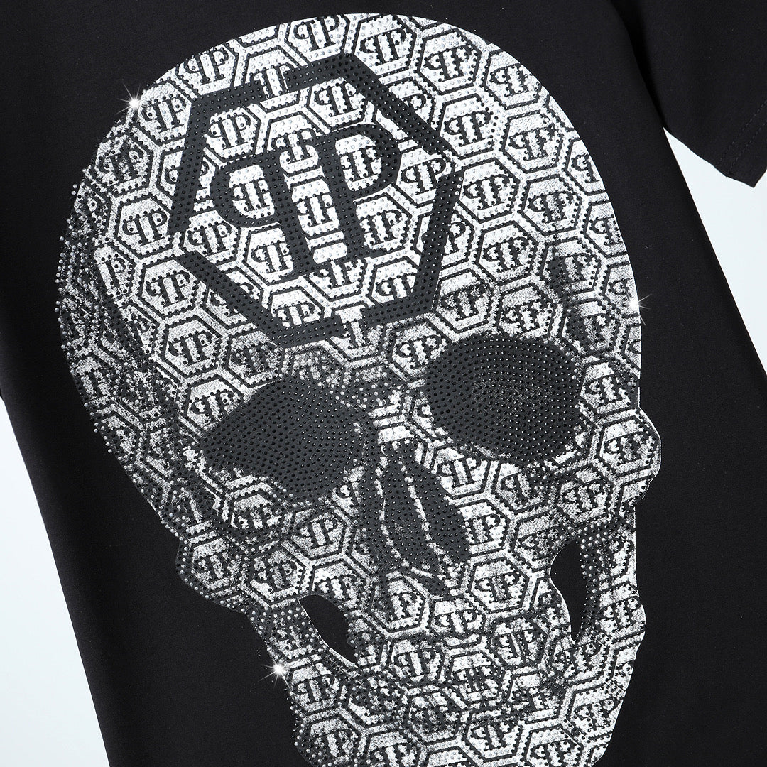 New T-shirt Crystal Skull
